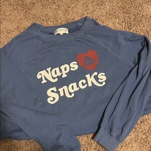 Wildfox Blue Pullover